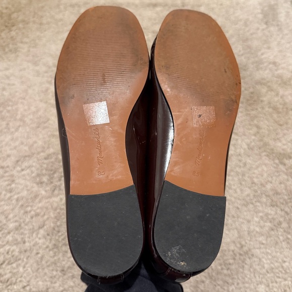 Madewell Greta Flats Dark Plum - Picture 4 of 4